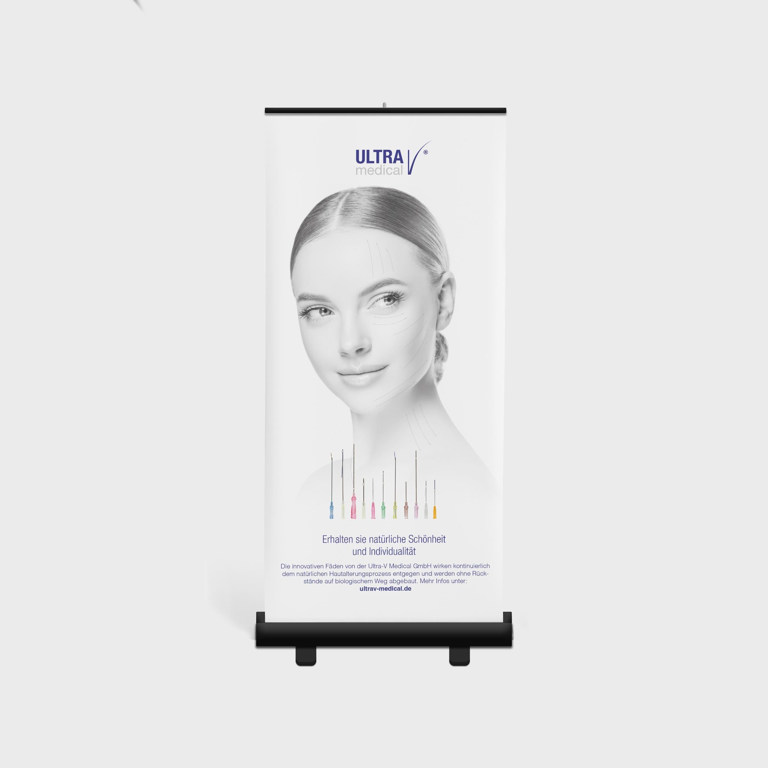 Rollup - Fadenlifting ( 100 x 200 cm ) (Nr. 301)