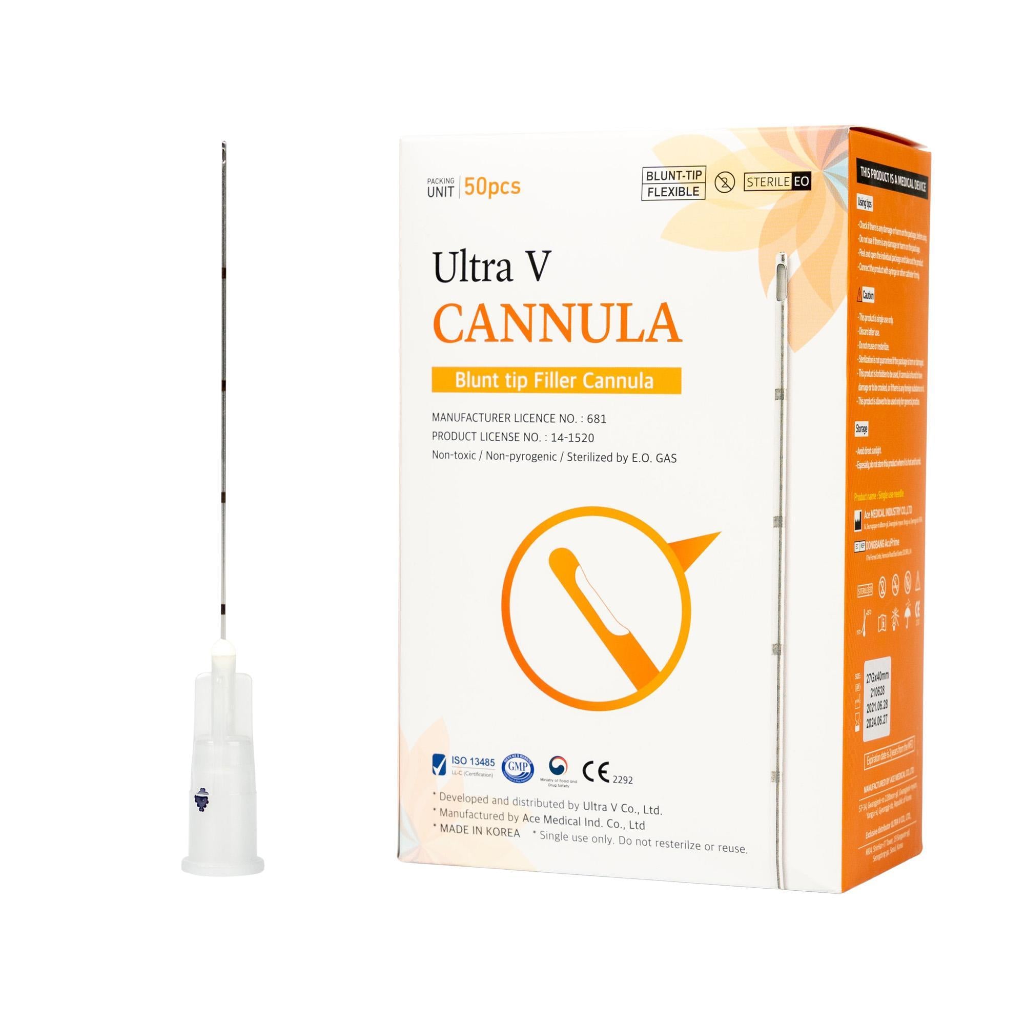 Blunt Cannula 23G50 in VE a 50 Stück (Nr. 93)