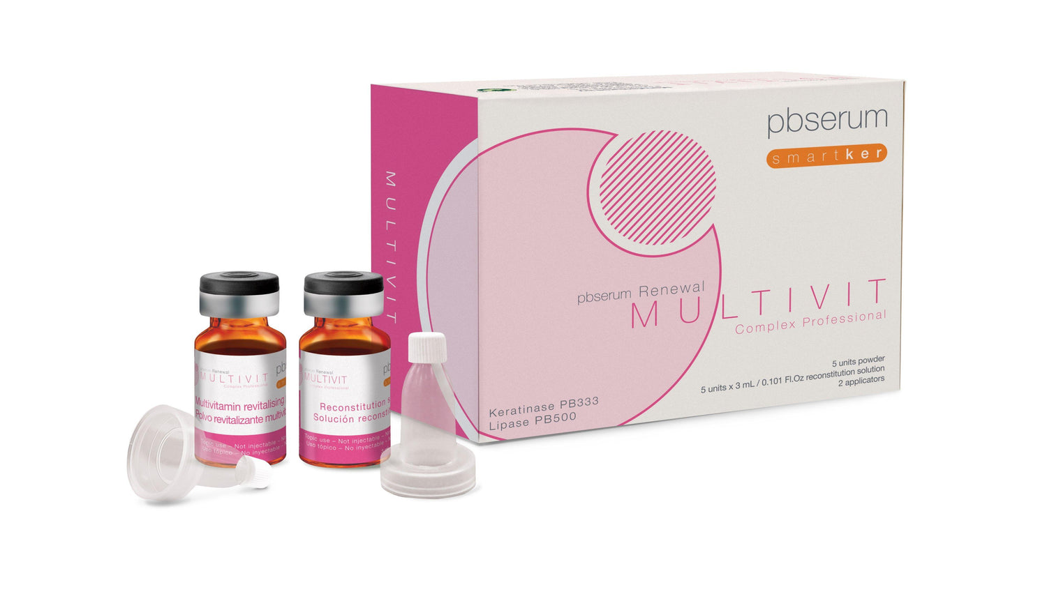 PBSerum MULTIVIT Smartker 5 vials + SMARTKER DAILY OILY SKIN (Nr. 10554)