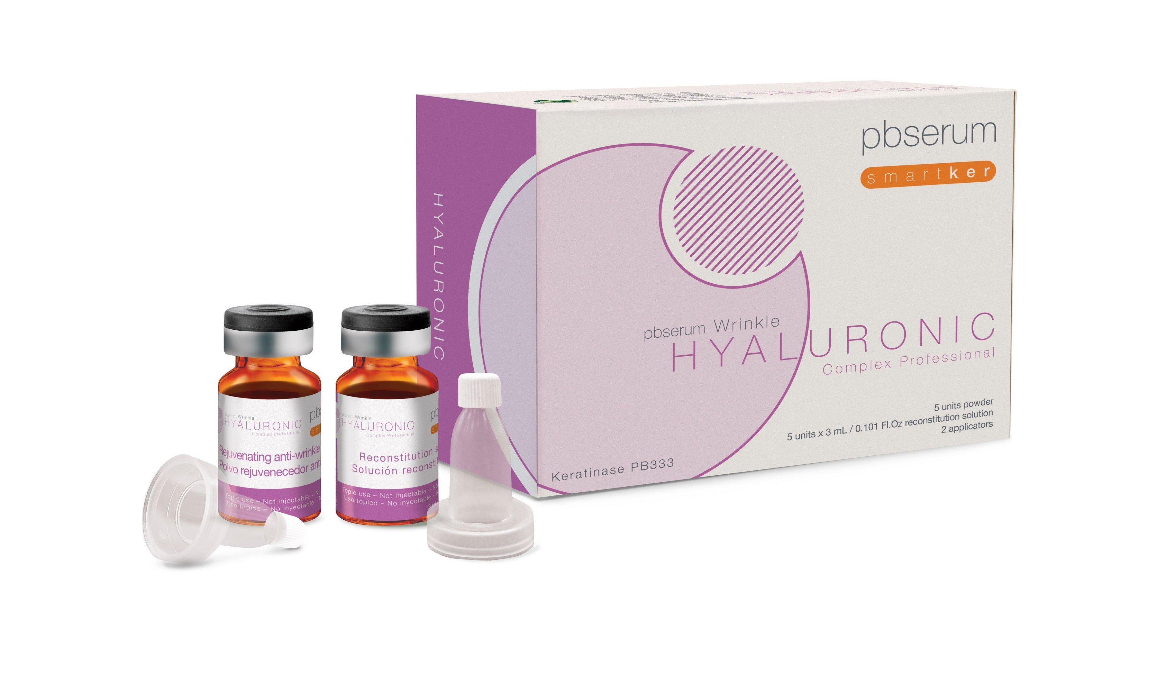 PBSerum HYALURONIC Smartker 5 vials + SMARTKER DAILY ANTIWRINKLE (Nr. 10556)