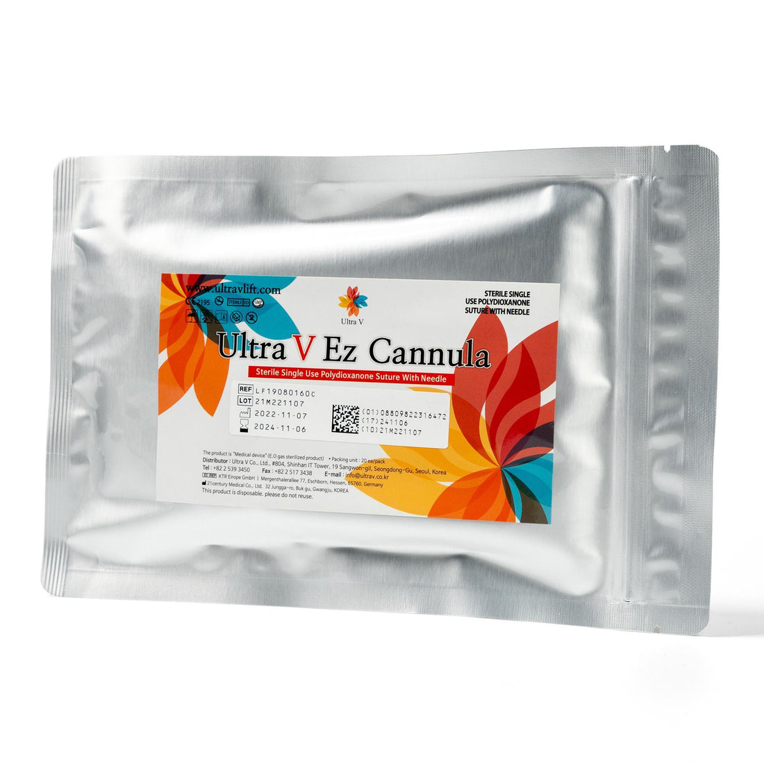 Ez Cannula 19G 80/160 mm Cog in VE a 4 Stück (Nr. 16)