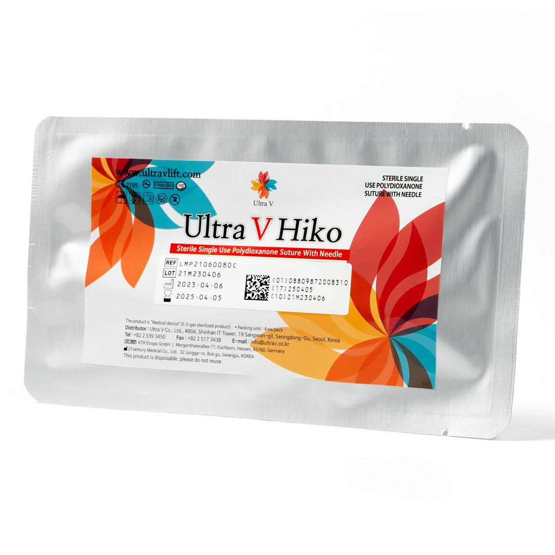 Hiko Cannula 21G 60/80 mm in VE a 4 Stück (Nr. 24)