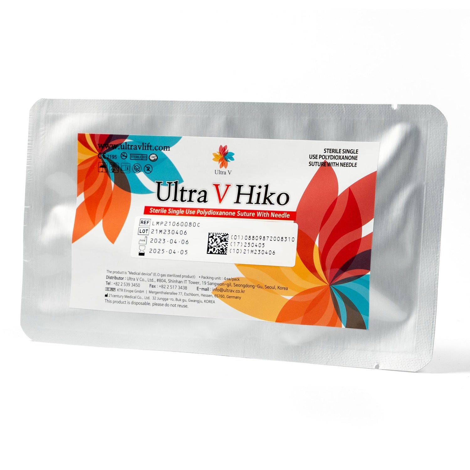 Hiko Cannula 21G 60/80 mm in VE a 4 Stück (Nr. 24)