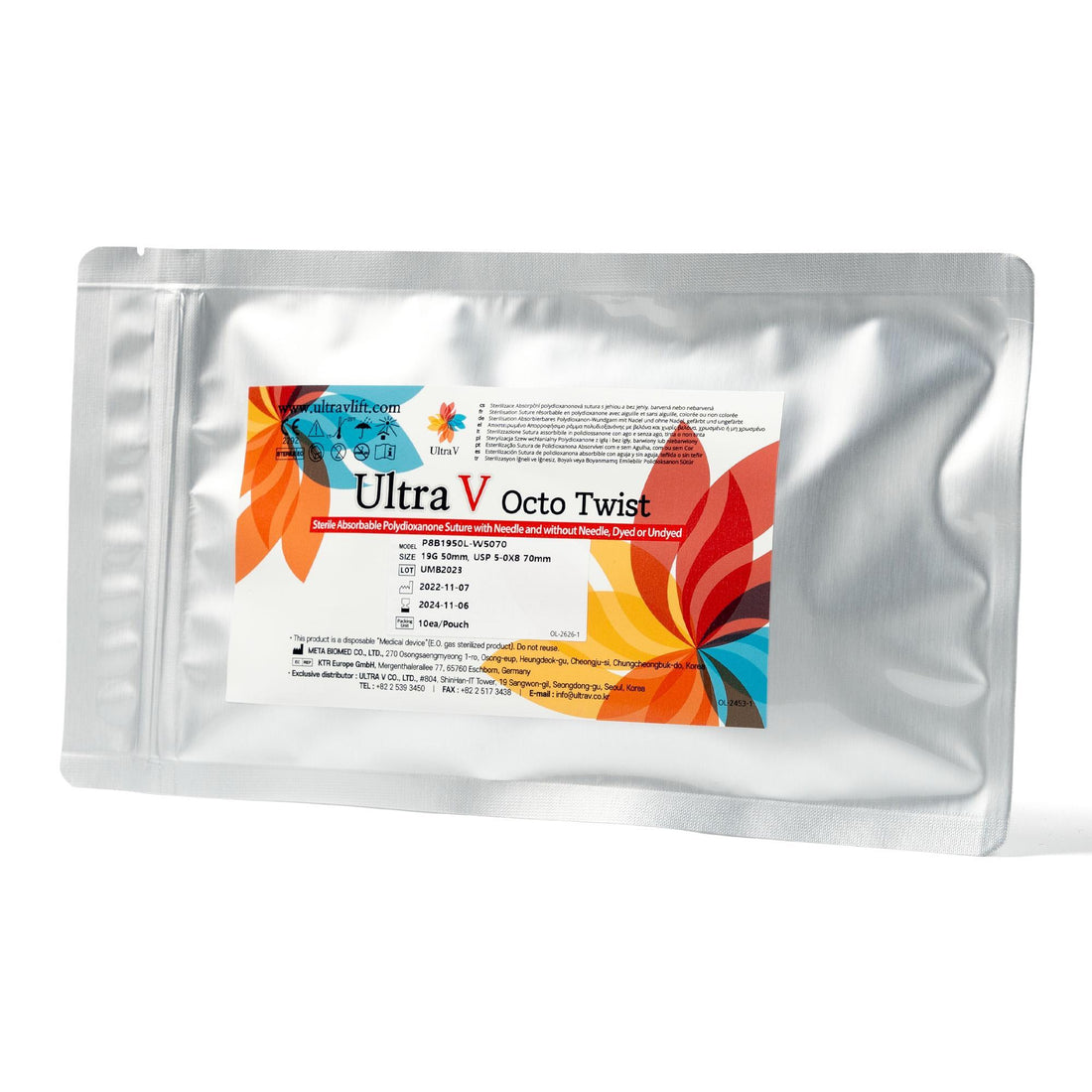 Ez Cannula (Octo Twist) 19G 50/70 mm in VE a 10 Stück (Nr. 27)