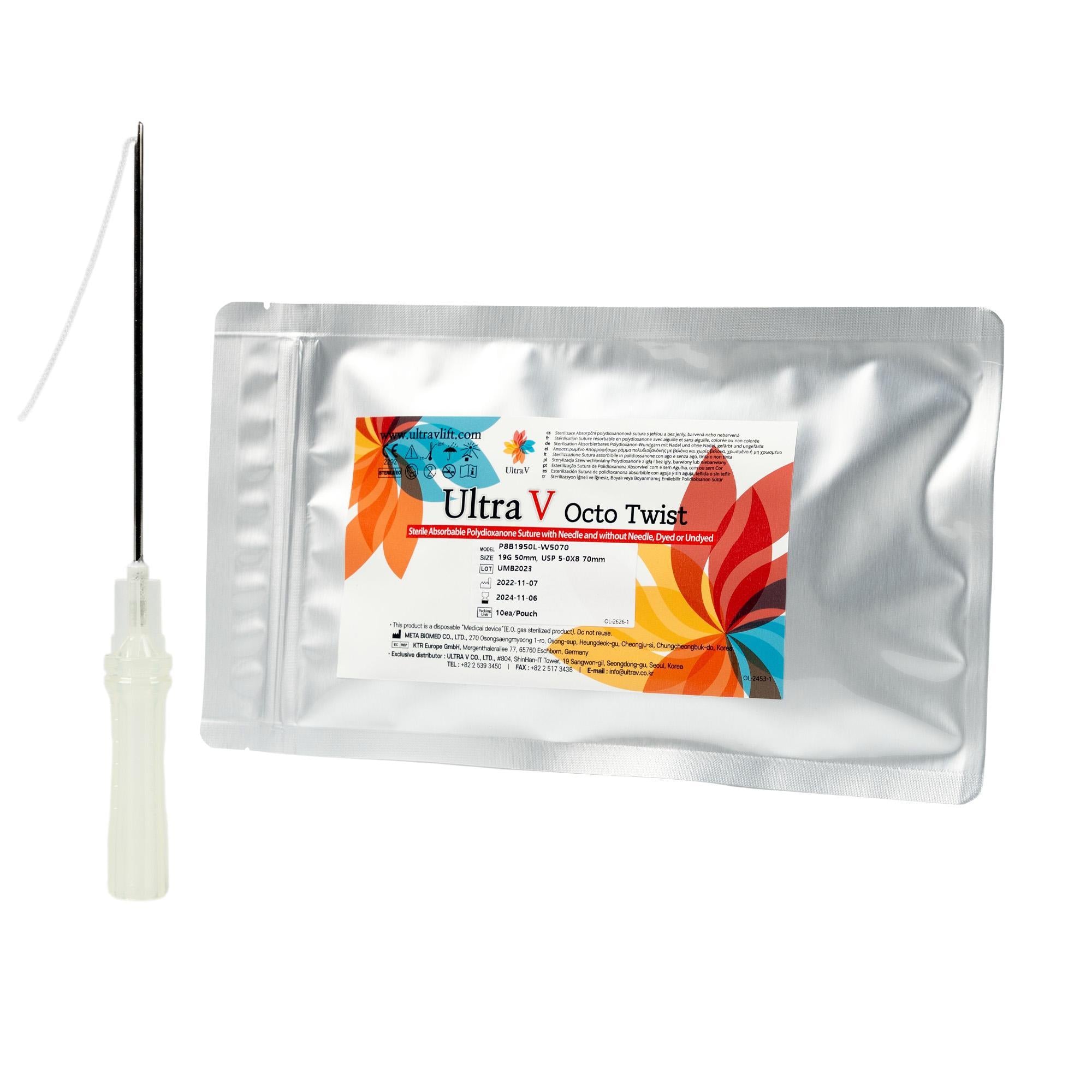 Ez Cannula (Octo Twist) 19G 50/70 mm in VE a 10 Stück (Nr. 27)