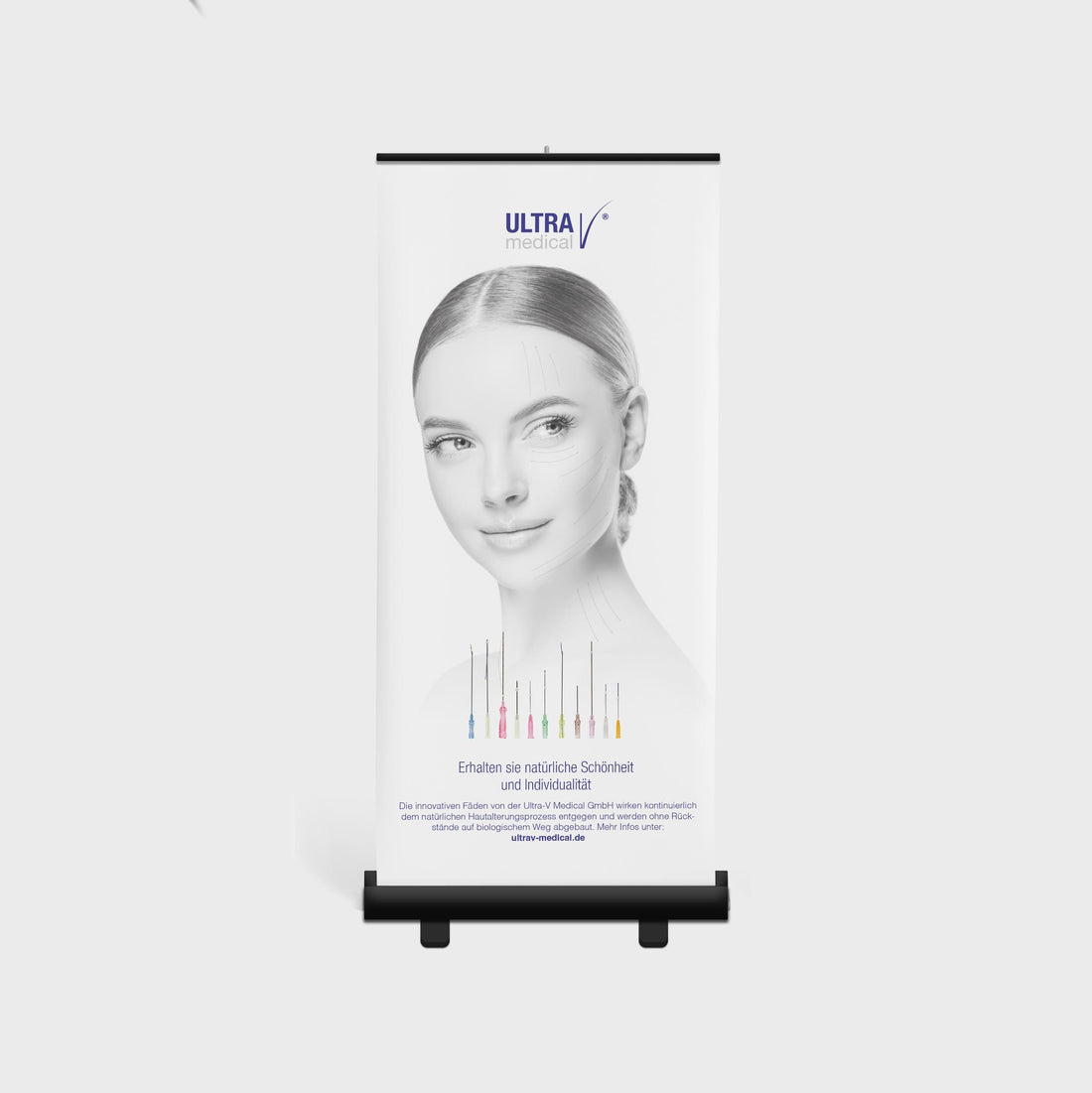 Rollup - Fadenlifting ( 100 x 200 cm ) (Nr. 301)