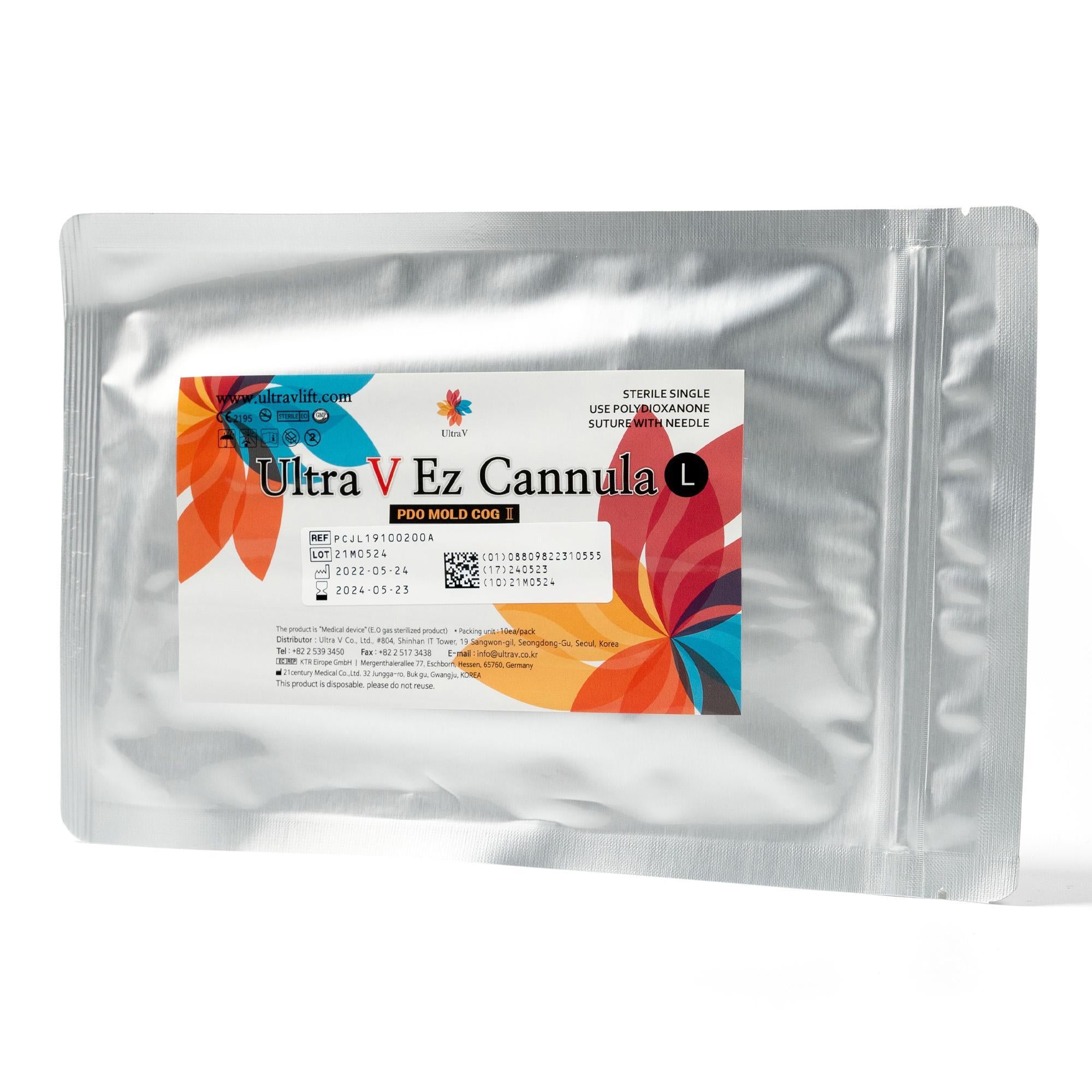 Multiline Cannula L-type 23G 60/90mm in VE a 4 Stück (Nr. 5)