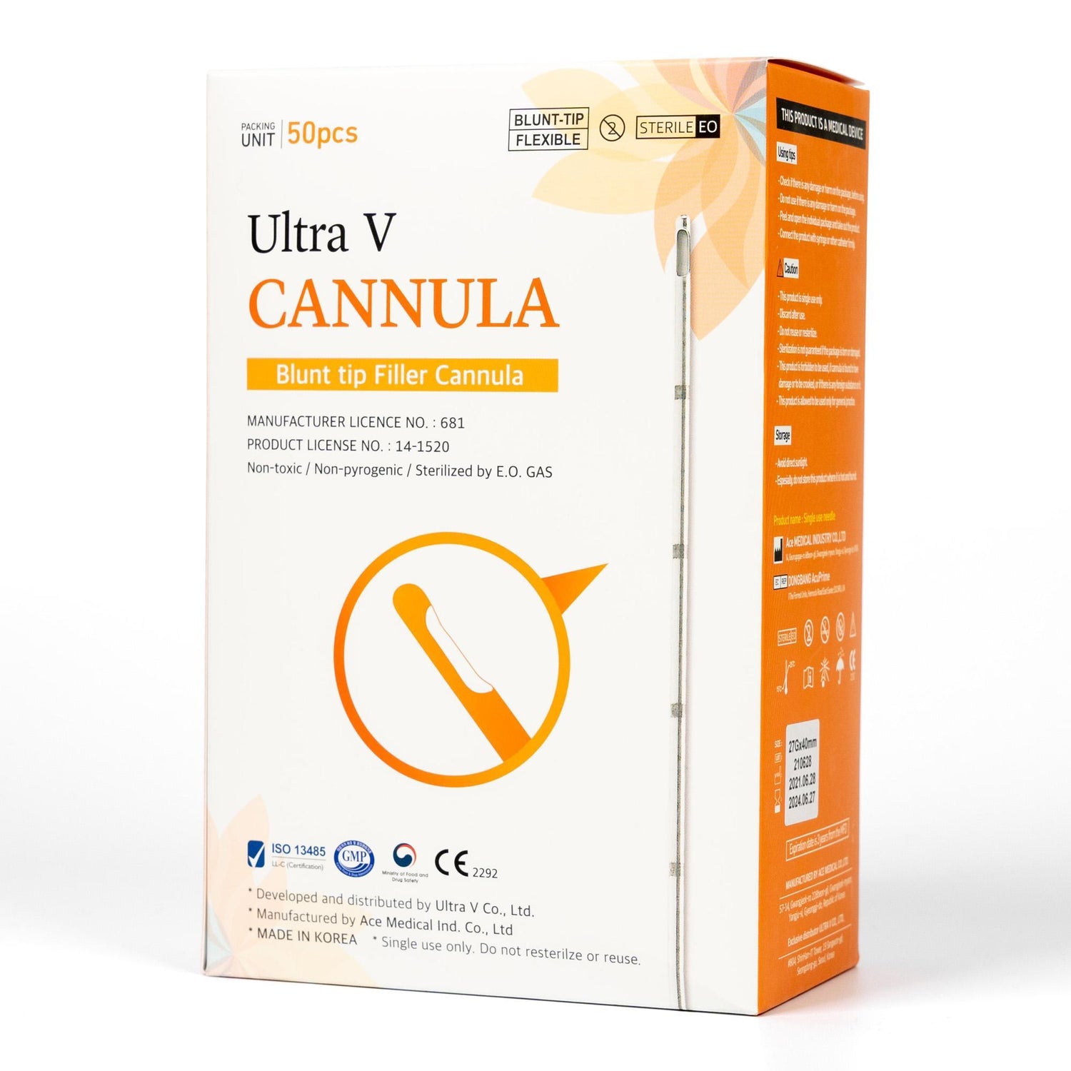 Blunt Cannula 23G50 in VE a 50 Stück (Nr. 93)